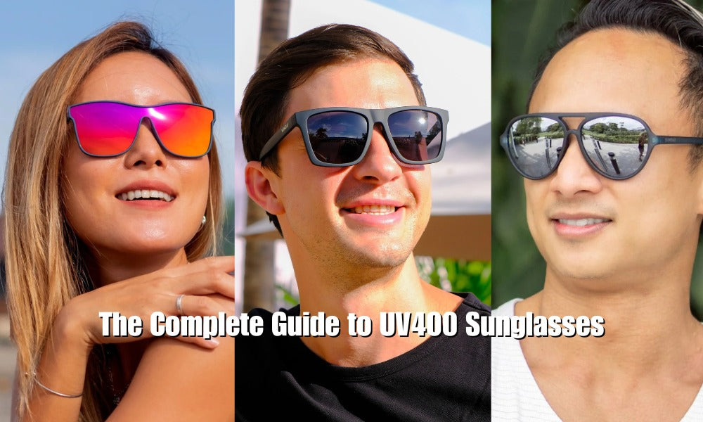 What does UV400 mean on sunglasses?